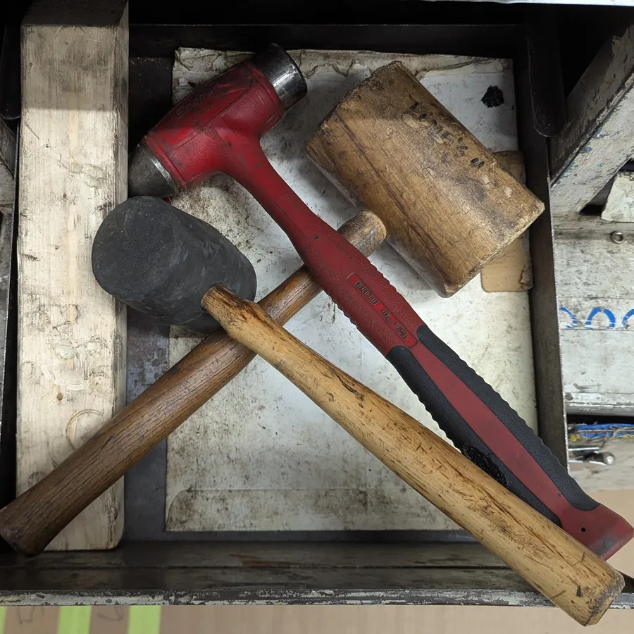 hammer & mallet