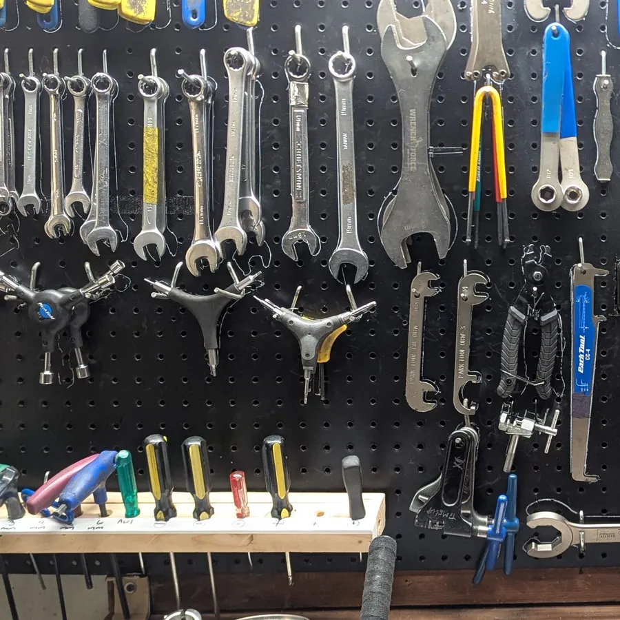assorted hand tools