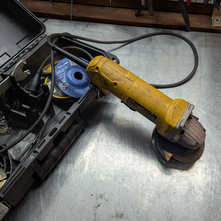 angle grinder