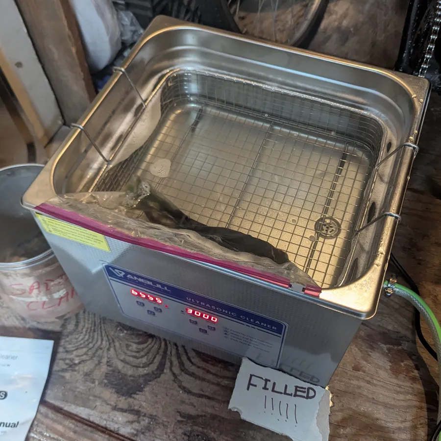 Ultrasonic Cleaner ⚠️